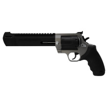 Raging Hunter, Revolver, Double/Single Action, Large Frame, 350 Legend, 8.37" Barrel, Matte Finish, Silver and Black, Rubber Grips, Blade Front with Adjustable Rear Sights, 6 Rounds 2-35085RH
