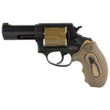 Model 856, Double Action, Metal Frame Revolver, 38 Special, 3" Barrel,Matte Finish, Black Cerakote, G10 Grips, 6 Rounds, Front Night Sight Rear Notch 2-85631E-NSVZ
