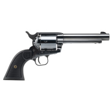 Deputy Dual Cylinder, Revolver, Single Action Only, Full Size, 357 Magnum/9MM, 5.5" Barrel, High Gloss Finish, Blued, Black Polymer Grip, Blade Front with Fixed Rear Sights, 6 Rounds 2-D357951