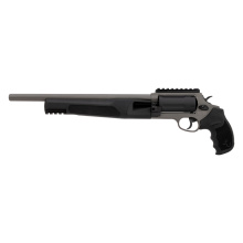 Judge Home Defender, Double Action/Single Action, Metal Frame Revolver, 45 Colt/410 Bore, 3" Chamber, 13" Barrel, Cerakote Finish, Tungsten, Rubber Grip, Picatinny Rail, 5 Rounds 2-JHD441013MAG-C