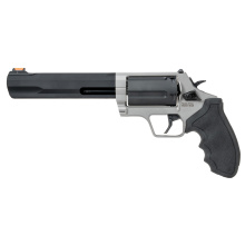 Judge, Revolver, Double/Single Action, Medium Frame, 45 Colt/.410 Bore, 6.5" Barrel, Matte Finish, Black and Silver, Rubber Grips, Fiber Optic Front with Drift Adjustable Rear, 5 Rounds 2-JUDGE65