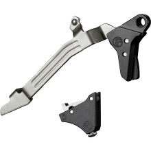 Alpha Competition Trigger, Fits GLOCK Gen 5 in 10MM/45ACP (20/21/29/30), Black Alpha Glock 5-LARGE-BLACKOUT