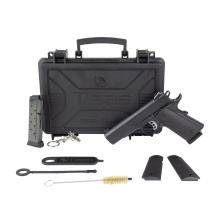 1911 Carry B9, Semi-automatic, 1911, Metal Frame Pistol, Carry, 9MM, 4.25" Barrel, Cerakote Finish, Black, Rubber Overmolded Grips, Novak White Dot Sights, 9 Rounds, 2 Magazines 10100121