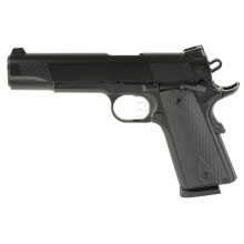 1911 B45, 1911, Semi-automatic, Full Size, 45 ACP, 5" Barrel, Cerakote Finish, Black, Rubber Overmolded Grips, Novak White Dot Sights, 8 Rounds, 2 Magazines 10100528
