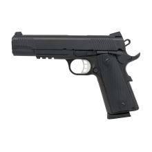 1911 Duty B45R, 1911, Semi-automatic, Full Size, 45 ACP, 5" Barrel, Cerakote Finish, Black, Rubber Overmolded Grips, Novak White Dot Sights, 8 Rounds, 2 Magazines 10100529