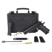 1911 Duty B9, 1911, Semi-automatic, Full Size, 9MM, 5" Barrel, Cerakote Finish, Black, Rubber Overmolded Grips, Novak White Dot Sights, 8 Rounds, 2 Magazines 10100530