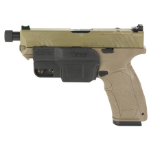 PX-9 Gen 3 Duty, Striker Fired, Semi-automatic, Polymer Frame Pistol, Compact, 9MM, 4.69" Barrel - Threaded, Cerakote Finish, Flat Dark Earth, Trigger Safety, Fiber Optic Front Sight, Optic Ready, 20Rounds, 2 Magazines, (1) 20-Round & (1) 18-Round, Inter