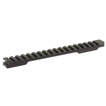 Picatinny Base with Anticant Indicator, Fits Savage Short Action with Accutrigger, 20 MOA, 8-40 Screws, Anodized Finish, Black PLM8725ACI