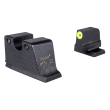 HD XR Tritium Night Sight Set, Fits S&W M&P C.O.R.E./M2.0 Optics Ready, Green Tritium with Yellow Outline Front, Green Tritium with Black Outline U Notch Rear 601179
