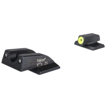 HD XR Night Sight Set, Fits S&W Bodyguard 2.0, Green Tritium with Yellow Outline Front, Green Tritium with Black Outline U Notch Rear 601183