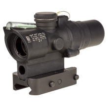 Compact ACOG 1.5x16S, 1.5x Magnification, 16mm Objective, Dual Illuminated, Green 115/147 Grain 9mm PCC RTR Reticle, Black, Includes Q-LOC Mount TA44-C-400411