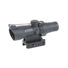 Compact ACOG 2X20, 2x Magnification, 20mm Objective, Dual Illuminated, Red 55 Grain .223 RTR Reticle, Black, Includes Q-LOC Mount TA47-C-400414