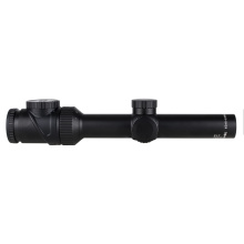 AccuPoint, Second Focal Plane Rifle Scope, 1-8X Magnification, 24mm Objective, 30mm Main Tube, Red BAC Post, Satin Finish, Black, Tritium and Fiber Optic Illuminated Reticle TR35-C-200184