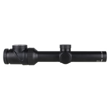 Accupoint, Rifle Scope, 1-8X24mm, 30mm Tube, Duplex With Green Dot, 0.25 MOA, Black Finish 200186