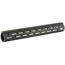 BattleRail, Rail, Fits AR, 5.56, 15", M-Lok, Aluminum, Black Finish SRAI-ML1-15BT-00