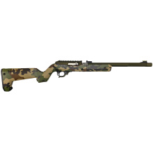 X-Ring VR Gen2 Takedown, Semi-automatic, Rifle, 22LR, 16.5" Threaded Barrel, 1/2X28 Thread Pitch, Matte Finish, Olive Drab Green Barrel, M81 Chassis, Magpul Hunter X-22 Backpacker Stock, Adjustable Rear Sight, Fiber Optic Front Sight, 10 Rounds, 1 Magazi