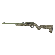 X-Ring VR Gen2 Takedown, Semi-automatic, Rifle, 22LR, 16.5" Threaded Barrel, 1/2X28 Thread Pitch, Matte Finish, Olive Drab Green Barrel, Mossy Oak Bottomland Chassis, Magpul Hunter X-22 Backpacker Stock, Adjustable Rear Sight, Fiber Optic Front Sight, 10