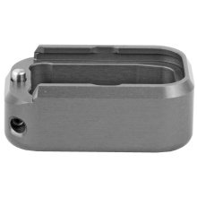 Base Pad, Fits Glock 17/22, +3/+4, Small, Titanium Gray Finish GBP940-005