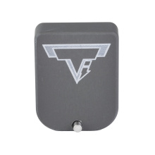 Base Pad, Magazine Extension, Fits 2011 Style Magazines in 9MM/38 Super, +2 Rounds of 9MM, Anodized Finish, Titanium Gray STVB-4G05