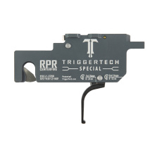Special, Straight Trigger, Two-Stage, Fits Centerfire Ruger Precision Rifle Gen 1-3, Anodized Finish, Charcoal Housing, Black Trigger RPR-TCB-13-NSF