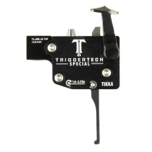 Special, Trigger, Fits Tikka T3/T3x/T1x, Straight Flat Lever Trigger, Left Hand, Black TIL-SBB-13-TNF