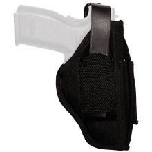 Sidekick Hip Holster, Size 15, Fits Large Auto with 4.5" Barrel, with Magazine Pouch, Ambidextrous, Black 70150A
