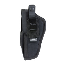 Cordura Hip Holster, With Pouch, Size 5, Fits Large Auto With 5" Barrel, Ambidextrous, Black MO70050A