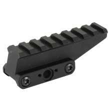 FAST, Red Dot Riser, Elevates Absolute Cowitness to 2.26" Optical Height, Direct to Picatinny, Anodized Finish, Black FST-RAB