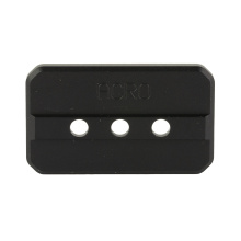FAST, Offset Optic Mounting Plate, 2.05" Optical Height, Compatible with UNITY LPVO Mount and Adapter, ACRO Footprint, Anodized Finish, Black FST-SOPA