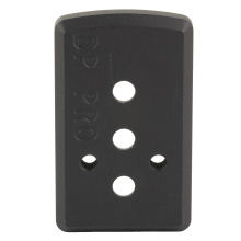 FAST, Offset Optic Mounting Plate, 2.05" Optical Height, Compatible with UNITY LPVO Mount and Adapter, DPP Pro Footprint, Anodized Finish, Black FST-SOPD