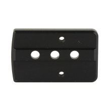 Fast, Offset Optic Mounting Plate, 2.05" Optical Height, Compatible with UNTY LPVO Mount and Adapter, RMR/SRO Footprint, Anodized Finish, Black FST-SOPR