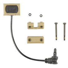 ModButton Lite, 4.5", Remote Switch For Crane Laser, Fits Picatinny, Flat Dark Earth MBL-FDE-CL-4.5