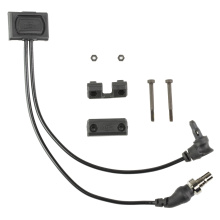 ModButton Lite SYNC, 7", Dual Lead Remote Switch For Surefire Scout and Crane Laser, Fits Picatinny, Black MBL2-BLK-SF-CL-7