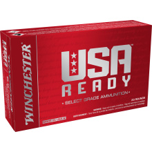 USA READY, 6.5 Creedmoor, 140 Grain, Full Metal Jacket Open Tip Bullet, 20 Round Box RED65140