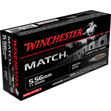 Match 5.56mm 77 Grain Hollow Point Boattail