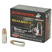 Bonded Defender 9mm Luger+P 124 Grain Bonded PDX1
