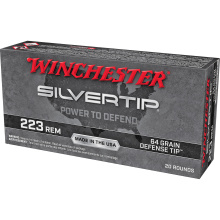 Silvertip, 223 Remington, 64 Grain, Polymer Tip, 20 Round Box W223ST