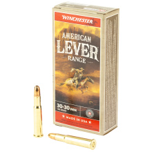American Lever, .30-30, 150 Grain, Jacketed Hollow Point, 20 Rounds per Box W3030AL