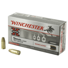 WinClean 9mm Luger 124 Grain Brass Enclosed Base