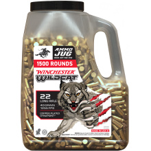 Wildcat, 22LR, 40 Grain, Copper Plated Dynapoint, 1500 Rounds per Box WW22LRJUG