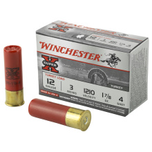 Super-X Turkey 12 Gauge 3 Inch 1210 FPS 1.875 Ounce 4 Shot Copperplated