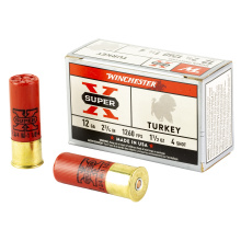Super-X Turkey 12 Gauge 2.75 Inch 1260 FPS 1.5 Ounce 4 Shot Copperplated