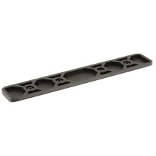 Tactical ARCA Rail, Fits M-LOK, 8" Long, Matte Anodized Finish, Black 6205M