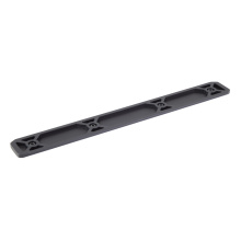 Tactical ARCA Rail, Fits M-LOK, 12" Long, Matte Anodized Finish, Black 6206M
