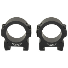 Vapor Horizontal, 1", Low Rings, Matte Finish, Black, Fits Picatinny V600M