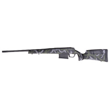 307 Range XP2, Bolt-action Rifle, 25 Creedmoor, 22" Threaded Barrel, 1/2X28 Thread Pitch, Cerakote Finish, Graphite Black, Green/Gray Sponge Pattern Polymer Stock, 5 Rounds, Includes 2" Muzzle Brake, Right Hand 3WRX225CMR4B