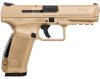 TP9SF Desert 9mm 4.46 Inch Match Grade Barrel Picatinny Rail Desert Tan Cerakote Finish Includes Accessory Kit 18 Round