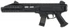 CZ Scorpion EVO 3 S1 With Flash Can 9mm 7.72 Inch Dual Threaded Barrel Adjustable Sights Polymer Frame Black Finish 20 Round