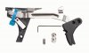 Fulcrum Drop In Trigger Kit Black Trigger Pad with Black Safety for Gen 1/2/3 Glock 17/19/26/34