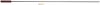One Piece Stainless Steel Pistol Cleaning Rod .22 Caliber and Up 18 Inch